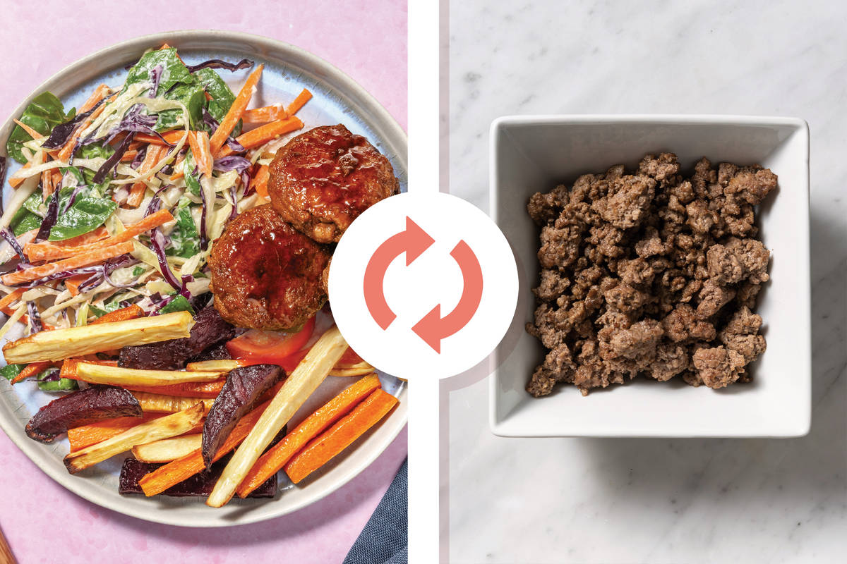 Sweet Peri Peri Beef Rissoles