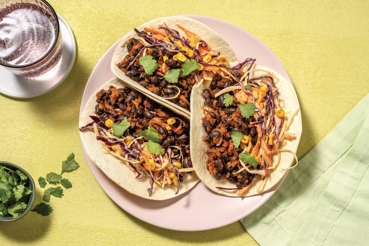 Chipotle Black Bean Tacos