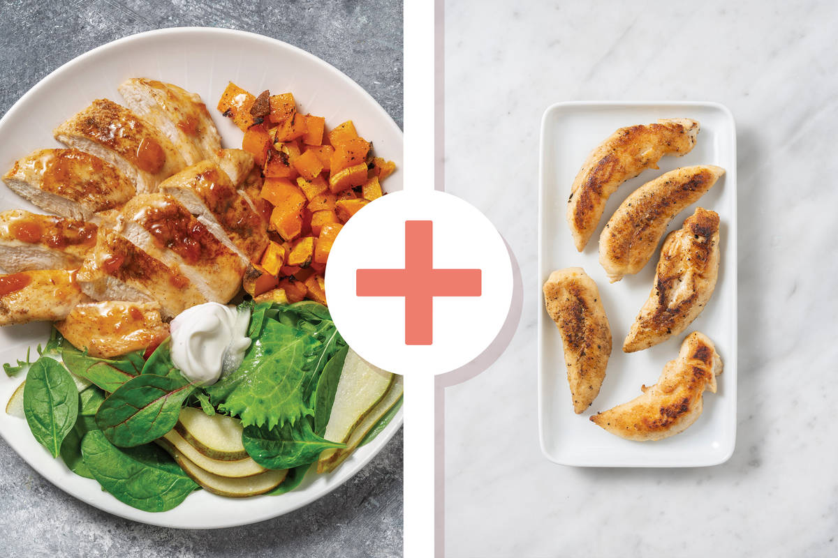 Double Middle Eastern Harissa-Glazed Chicken