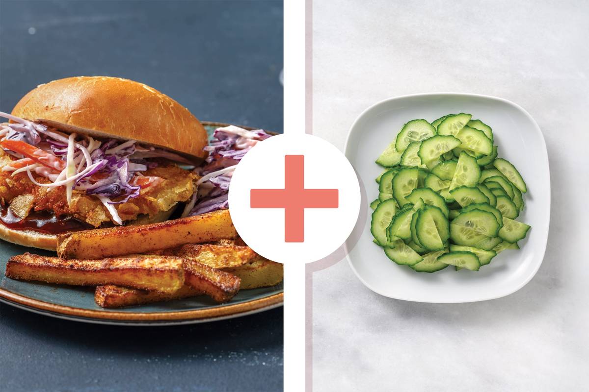 Corn Chip-Crusted Chicken Burger