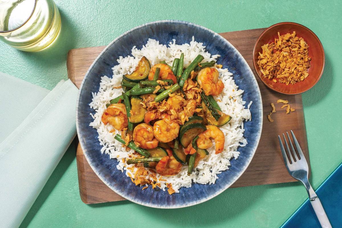 Sweet Chilli Prawn Stir-Fry