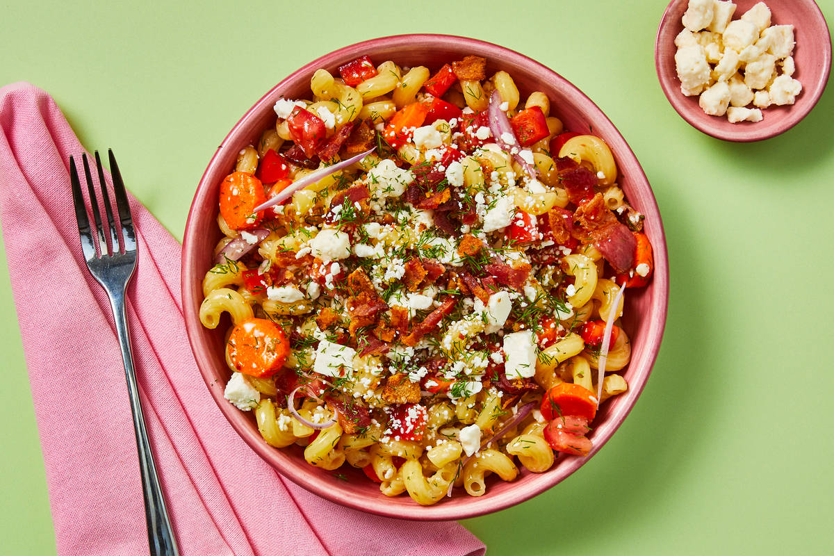 Dilly Bacon Pasta Salad