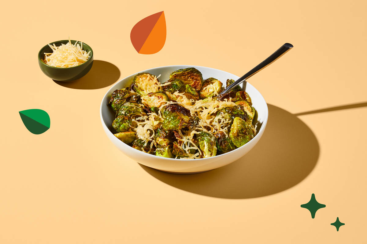 Parmesan-Roasted Brussels Sprouts