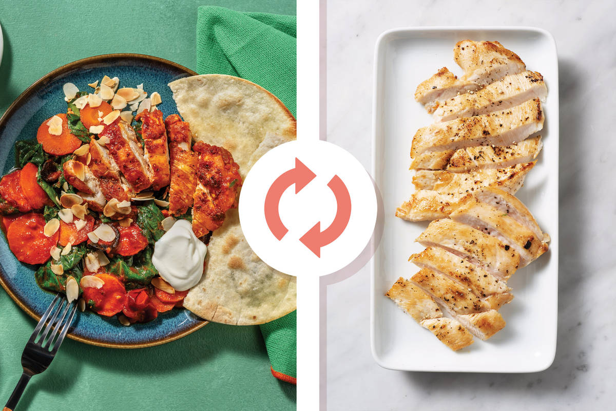 One-Dish Tandoori Chicken & Veggie Bake