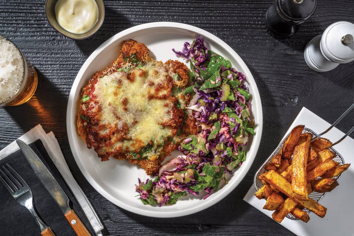 Two-Cheese Chicken & Bacon Parmigiana