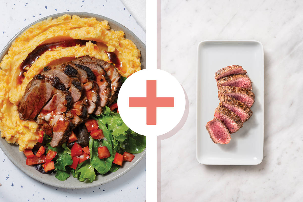 Double Classic Roasted Lamb & Balsamic Sauce