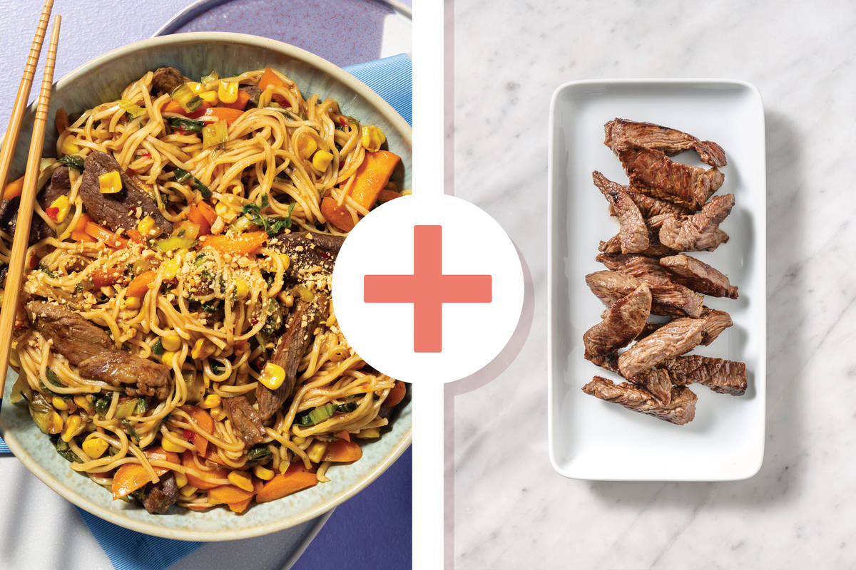 Double Sweet Chilli Beef & Noodle Stir-Fry