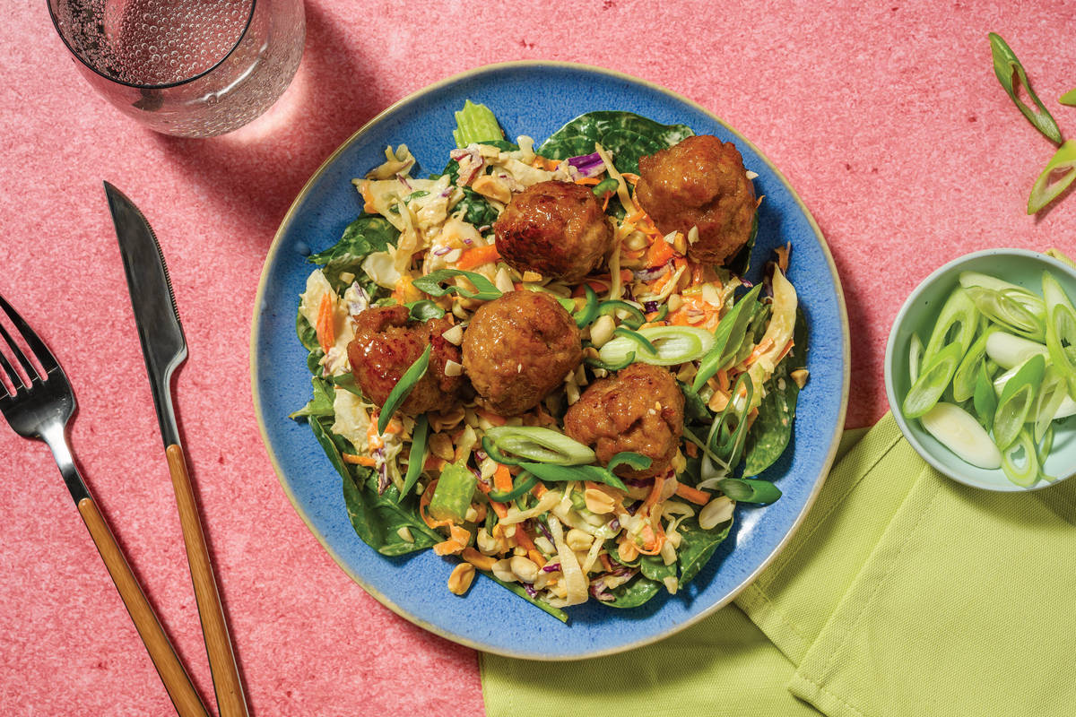 Honey, Soy & Ginger Pork Meatballs