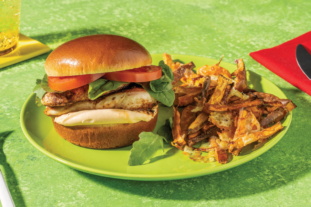 Peri-Peri Chicken Burger