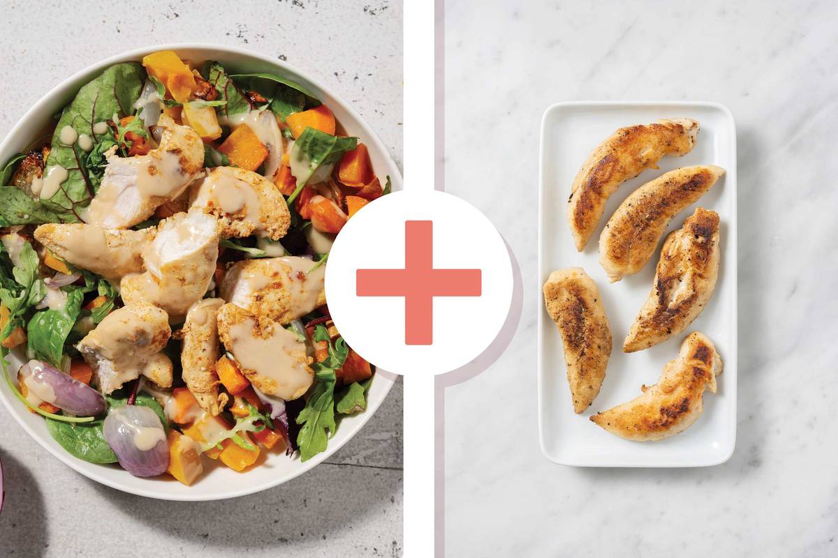 Double Satay Chicken & Coconut-Makrut Lime Sauce