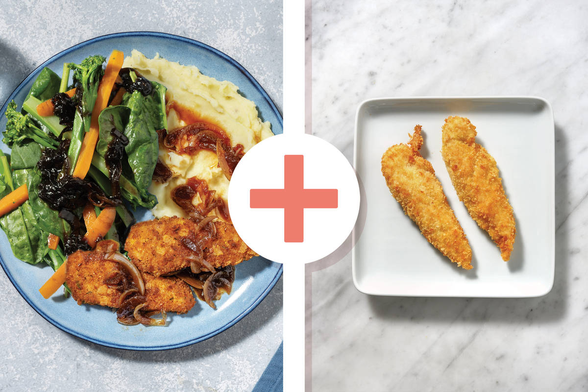 Double Plant-Based Chick'n & Potato Mash