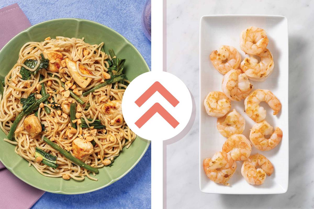 Asian-Style Prawn Noodle Stir-Fry