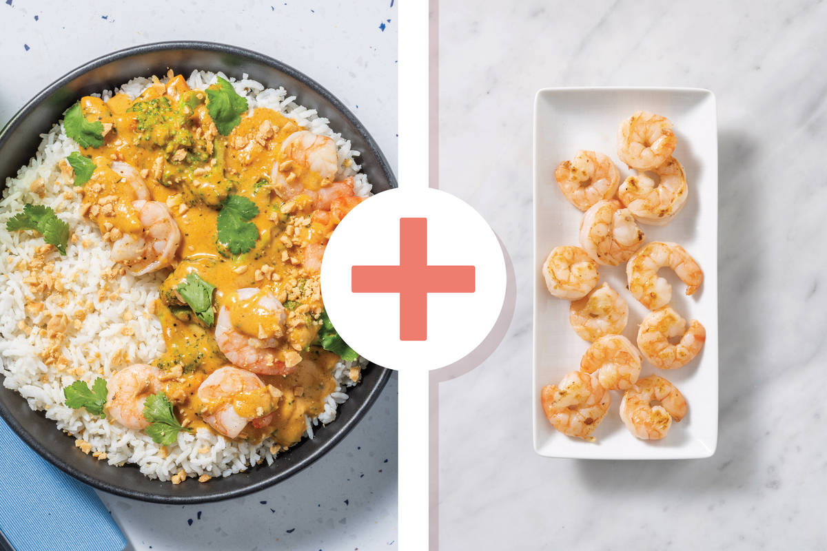 Double Mumbai-Spiced Prawn & Veggie Curry