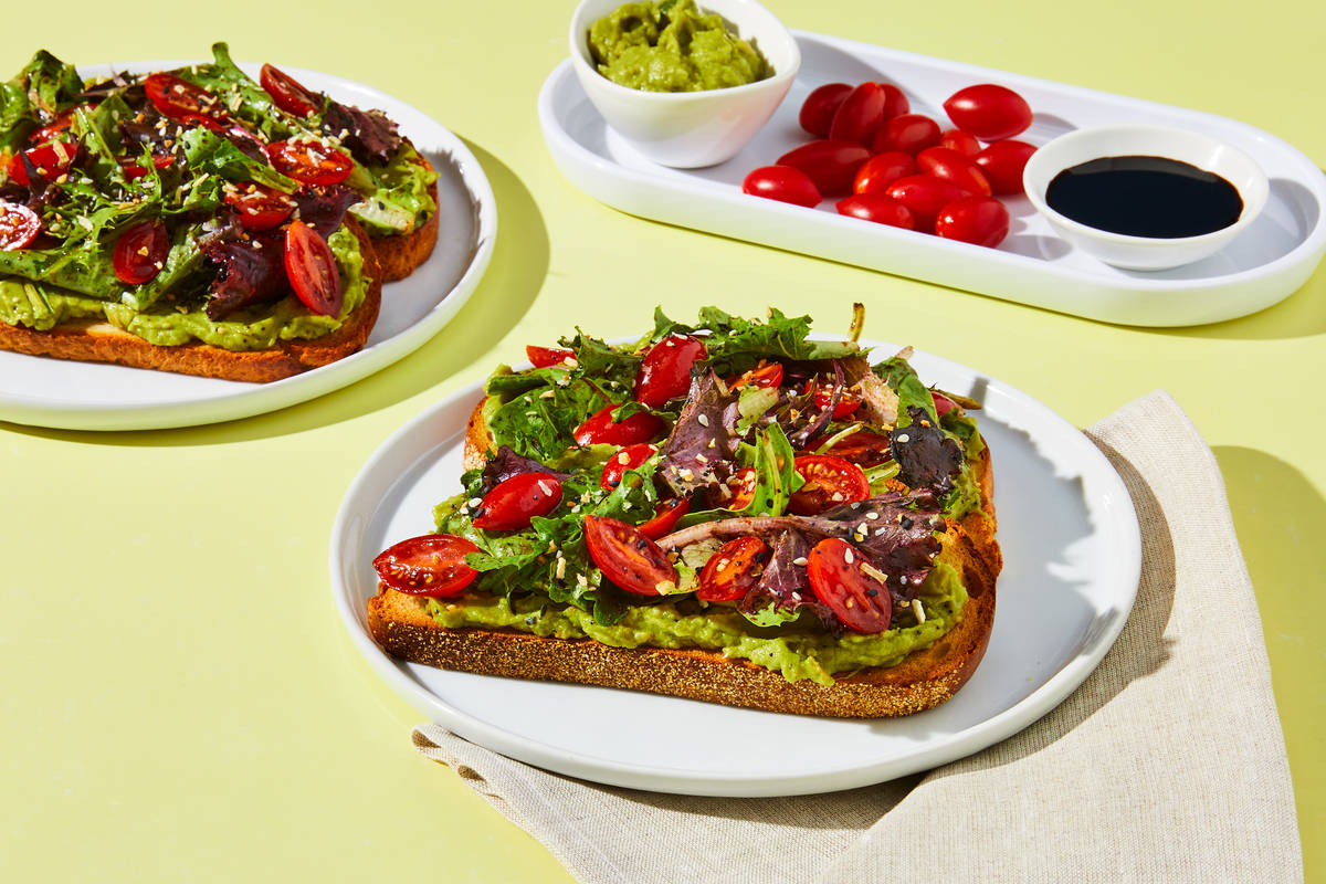 Everything Bagel Avocado Toasts
