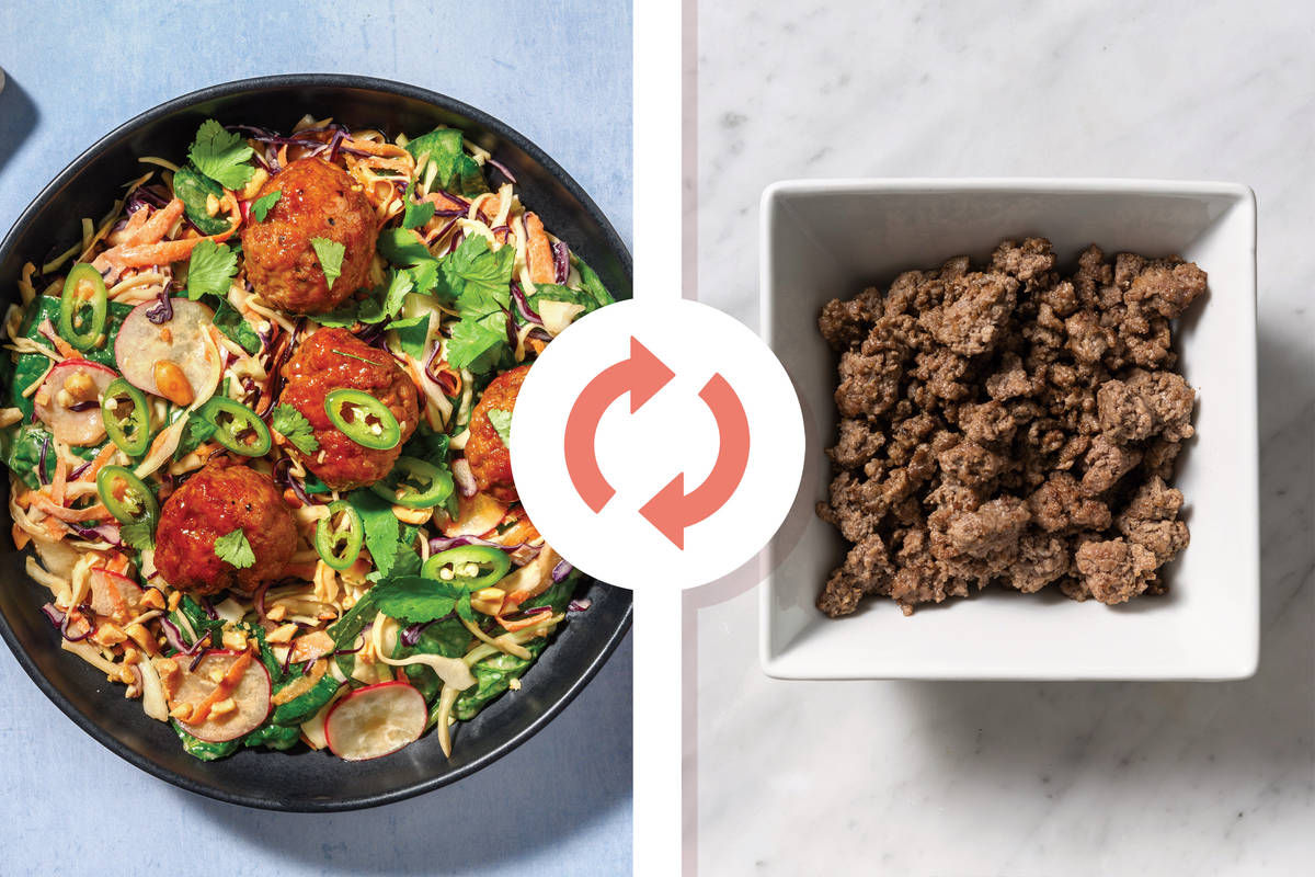 Honey, Soy & Ginger Beef Meatballs