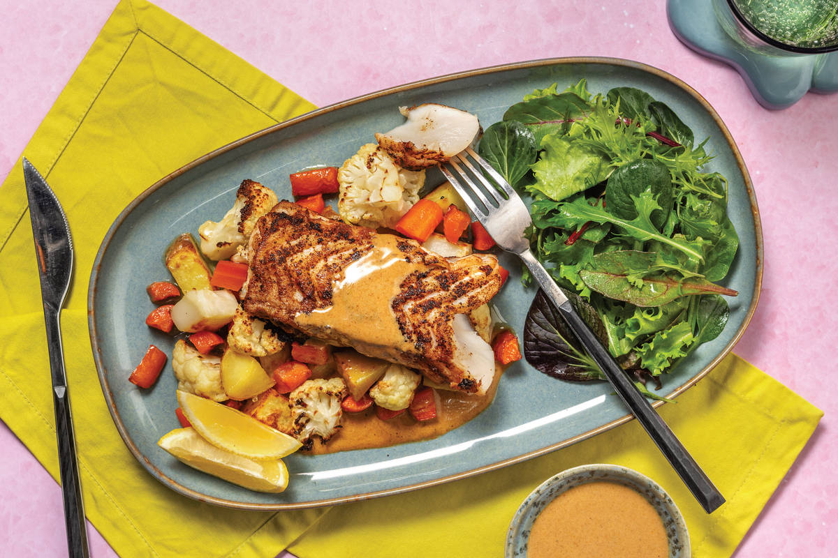 Mumbai White Fish & Bengali Coconut Sauce