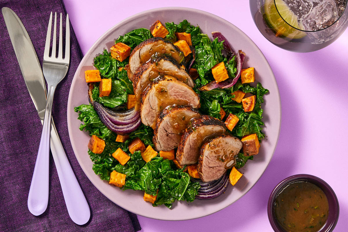 Rosemary Fig Pork Tenderloin