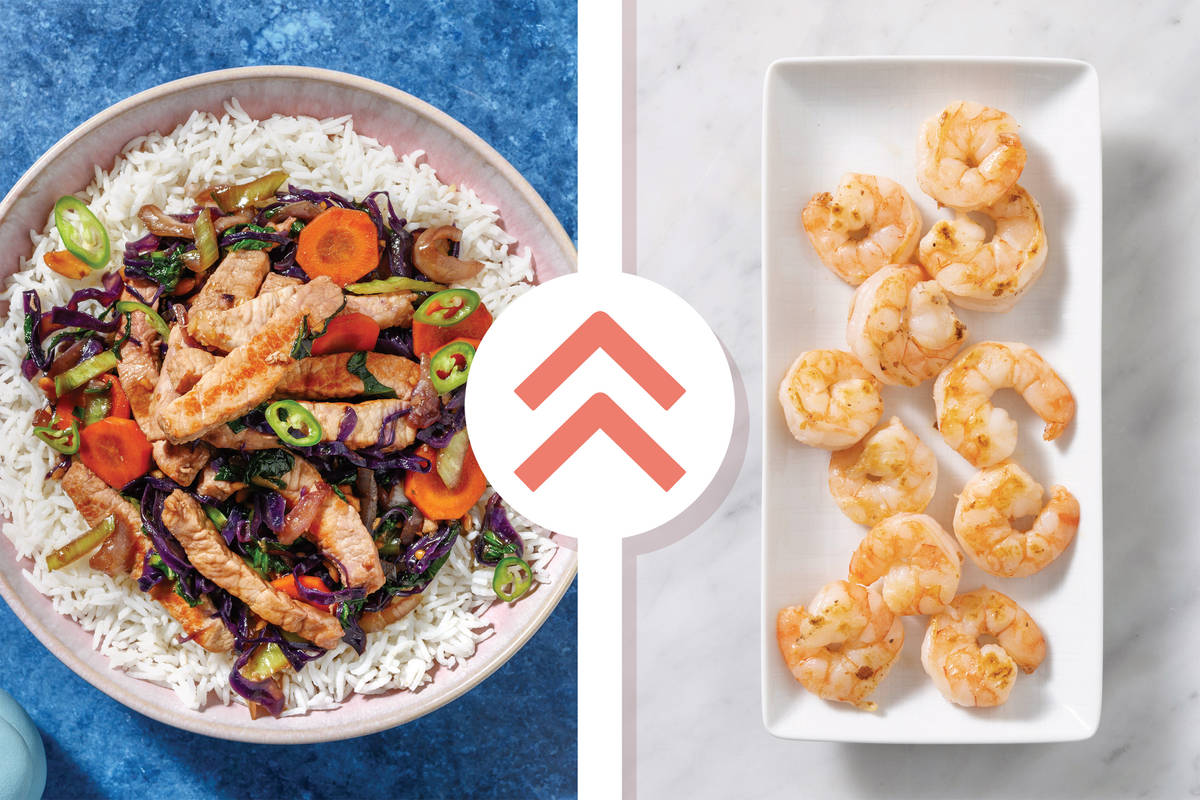Malaysian-Style Prawn & Veggie Stir-Fry