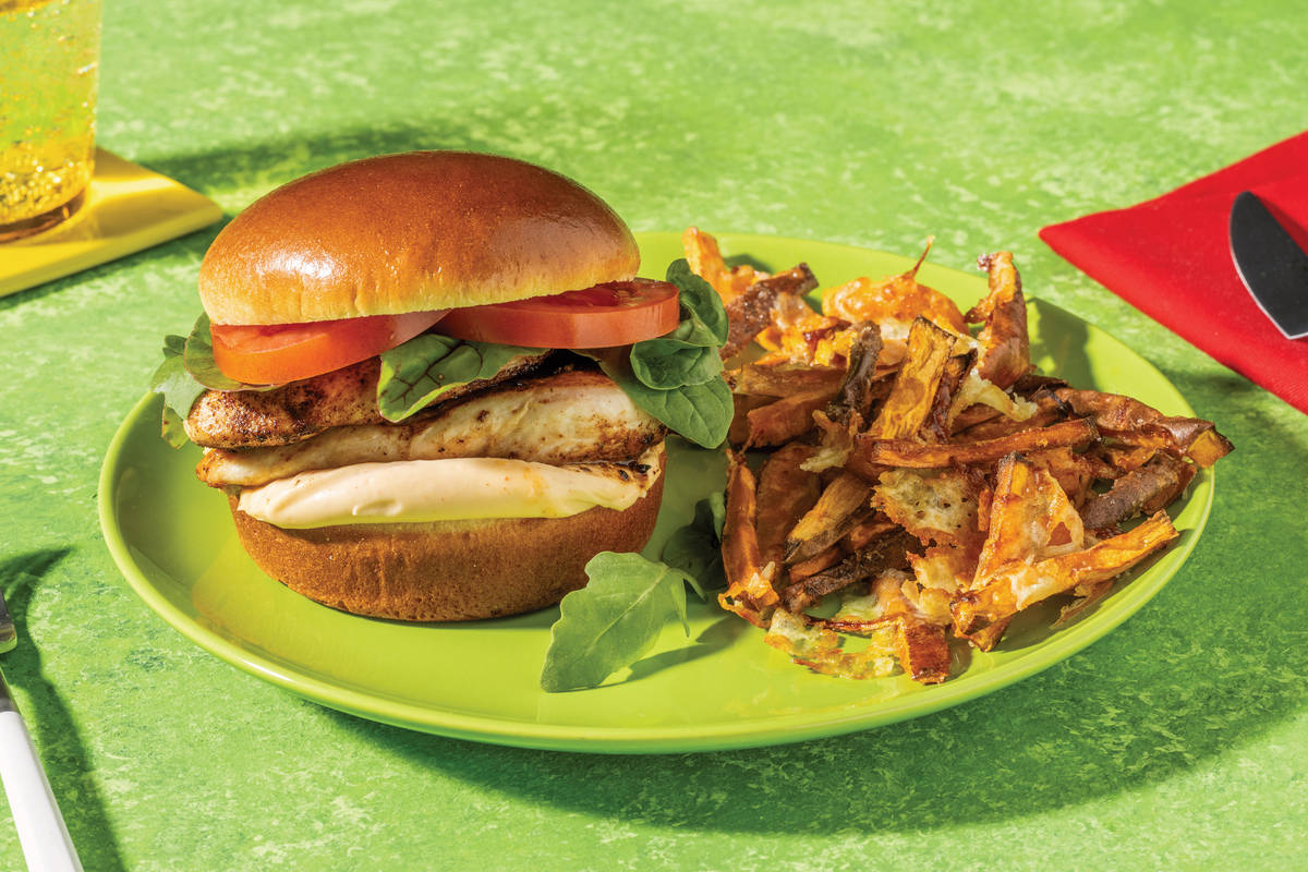 Peri-Peri Chicken Burger