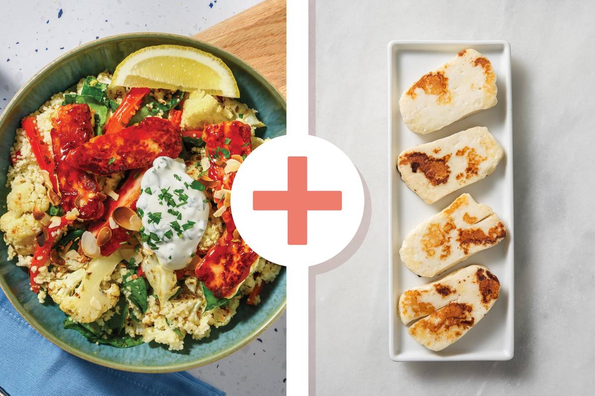 Double Mediterranean-Style Haloumi 