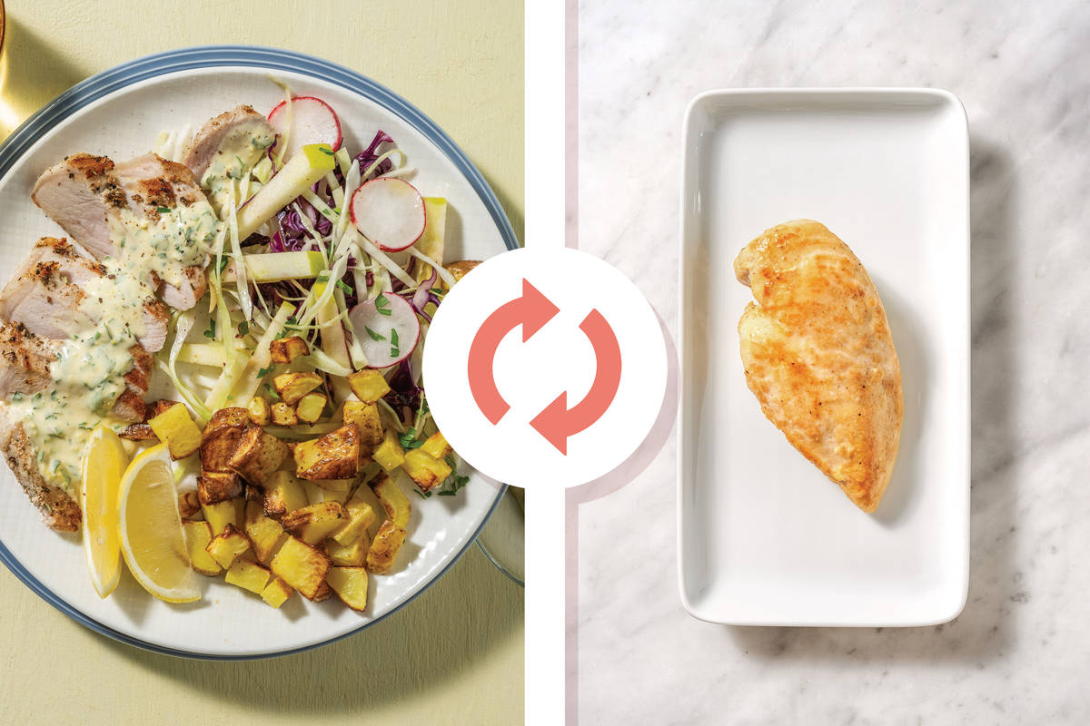 Seared Chicken & Herby Hollandaise