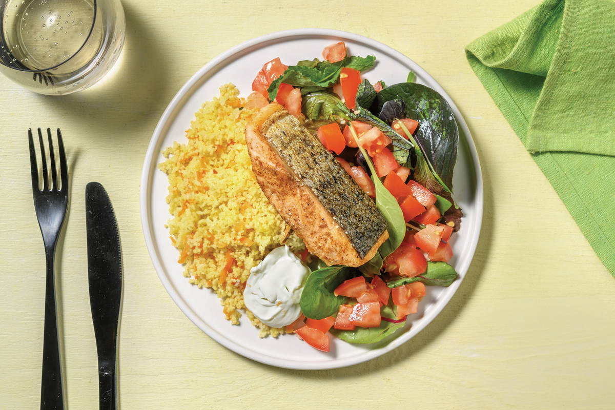 Moroccan Honey-Glazed Salmon