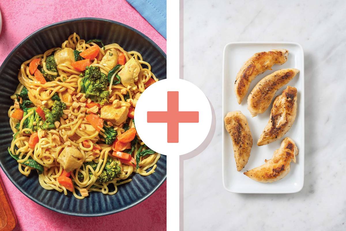 Double Makrut Lime & Coconut Chicken Noodles