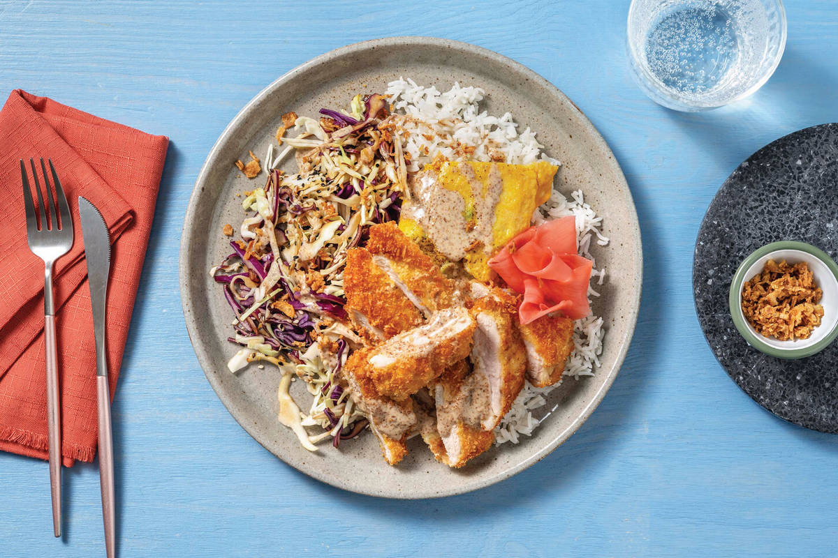 Crumbed Chicken Katsudon