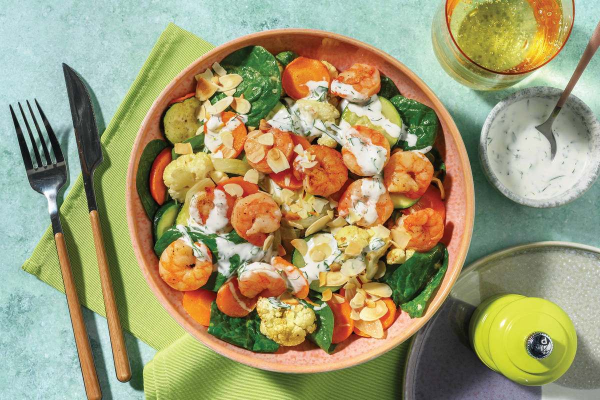 Lemon Pepper Prawns