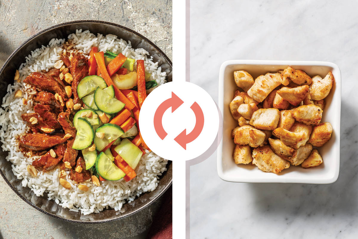 Ginger-Soy Chicken & Veggie Stir-Fry