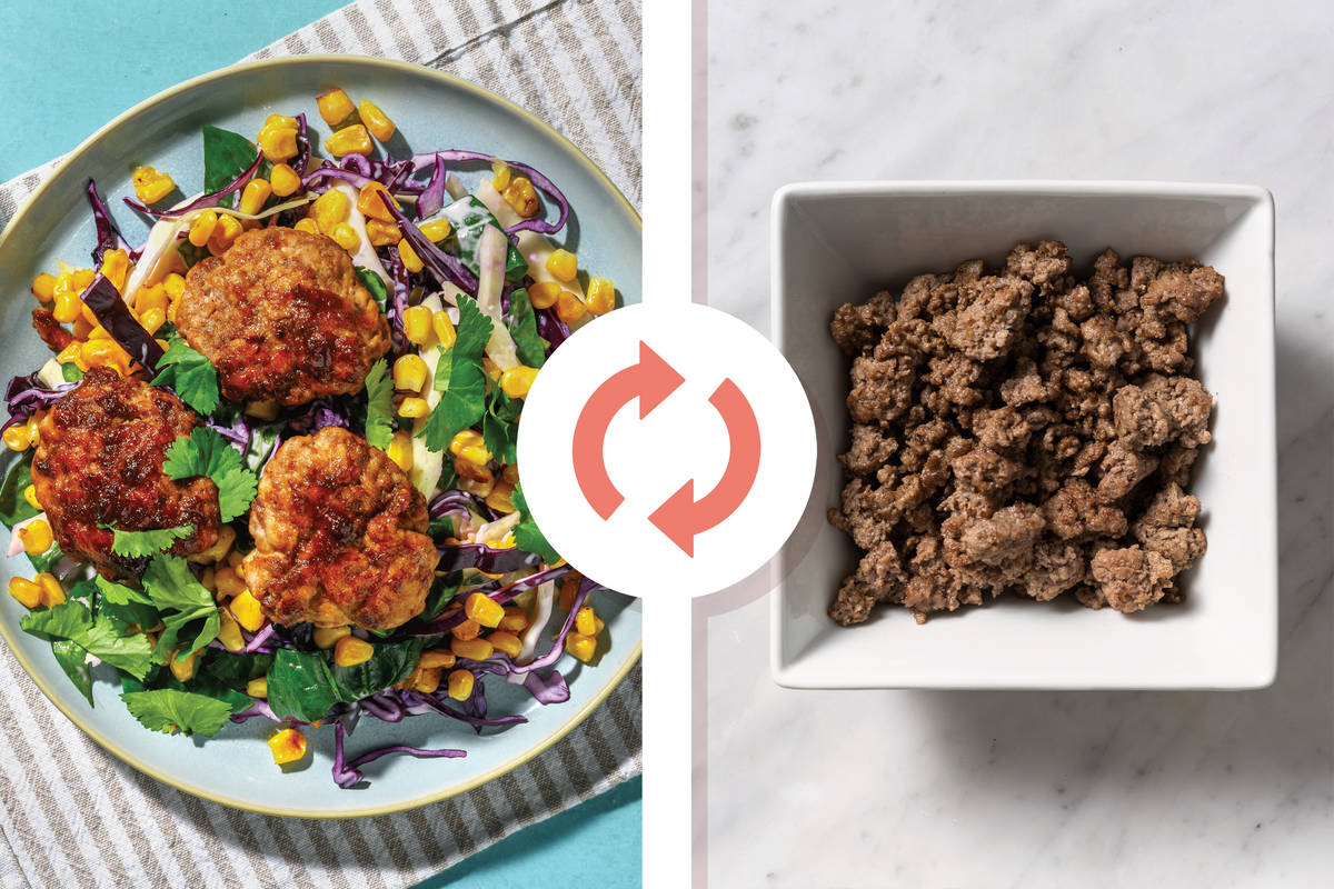 Sweet Caribbean Beef Rissoles