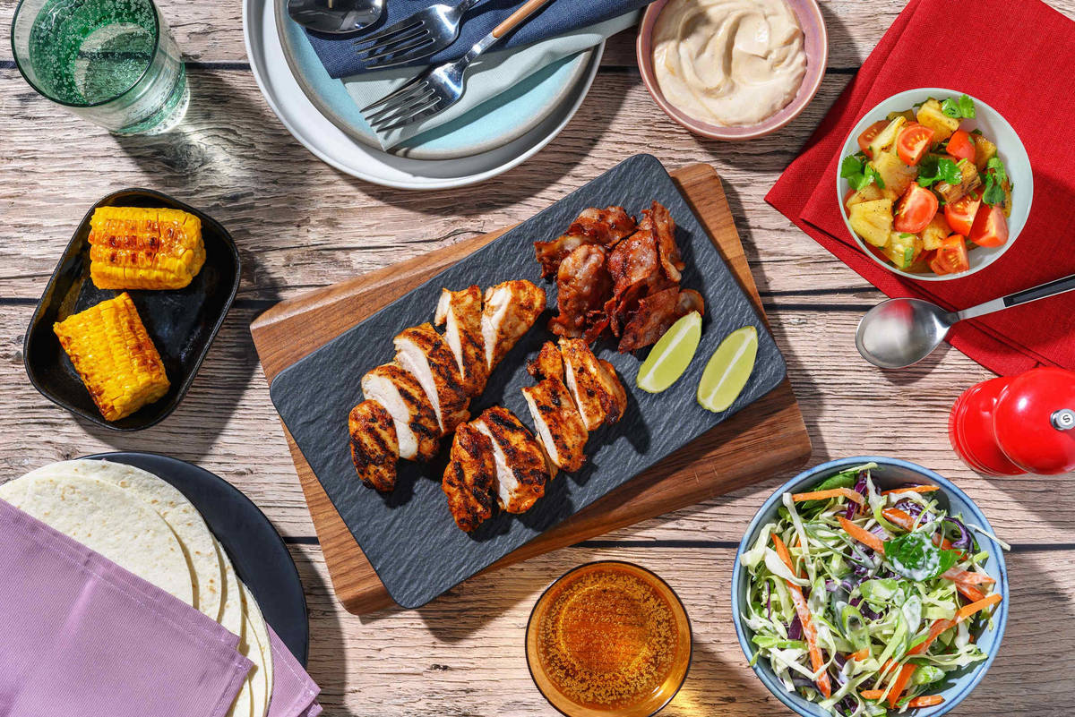 BBQ Chicken & Bacon Taco Kit