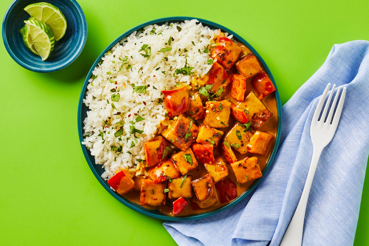 Vegan Thai Coconut Curry Tofu