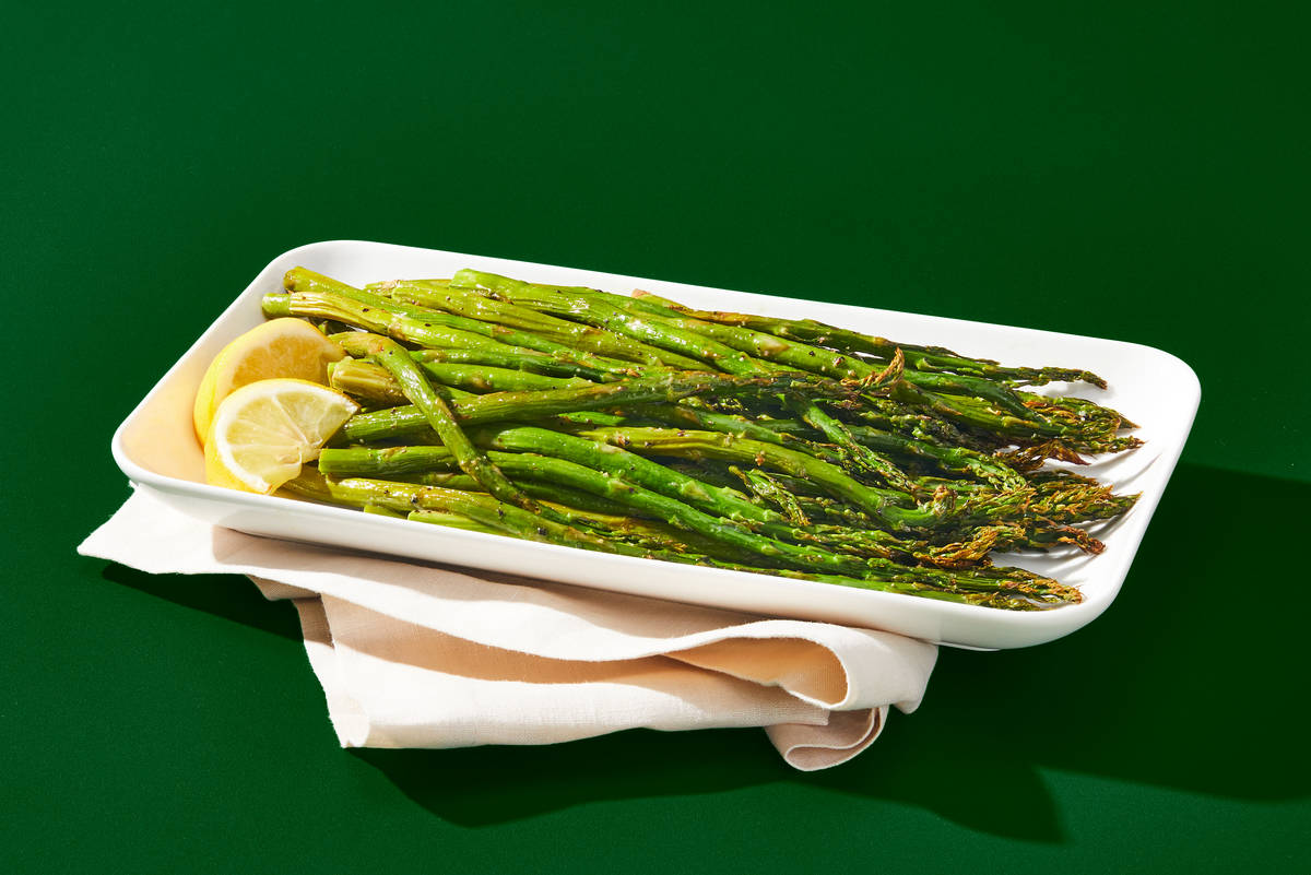 Lemony Herb-Roasted Asparagus