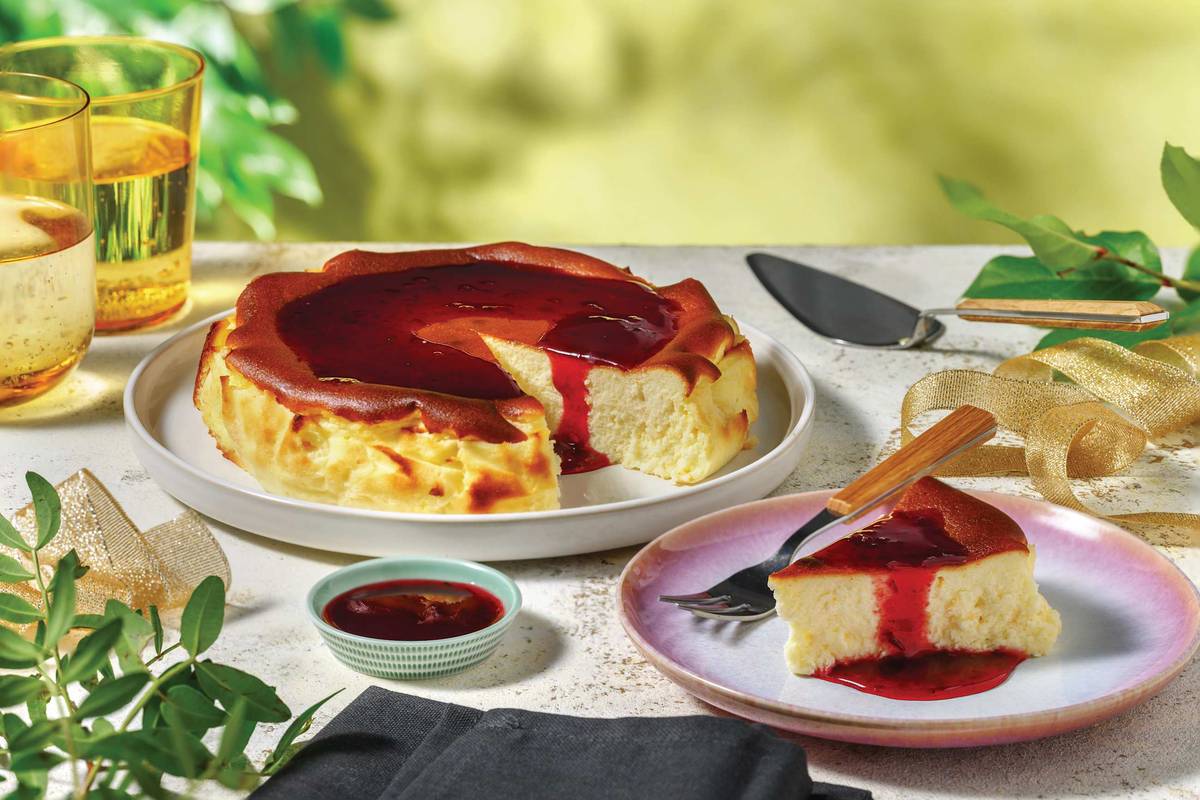 Cinnamon Orange Baked Cheesecake Recipe HelloFresh