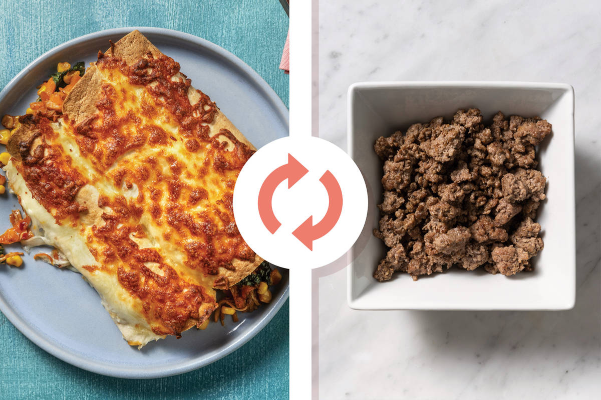 Easy Tex-Mex Beef Enchiladas
