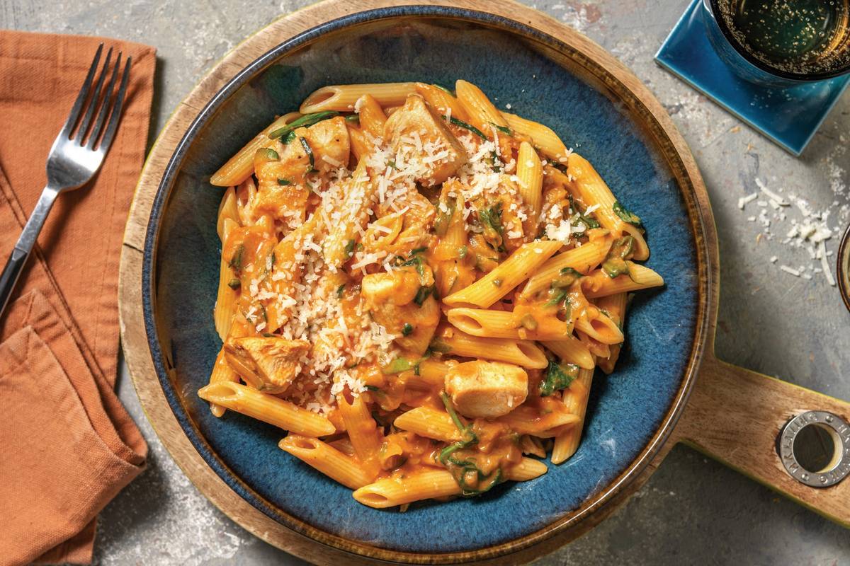 HelloHero: Tomato & Double Chicken Penne