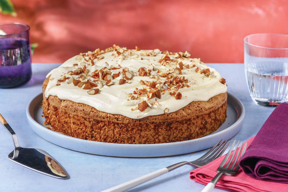 Spiced Nutty Carrot Cake