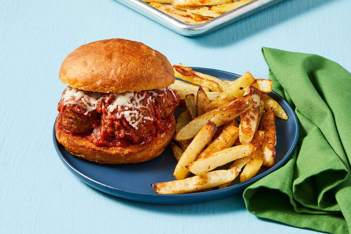 Pizza Parlor Organic Beef Meatball Sandos