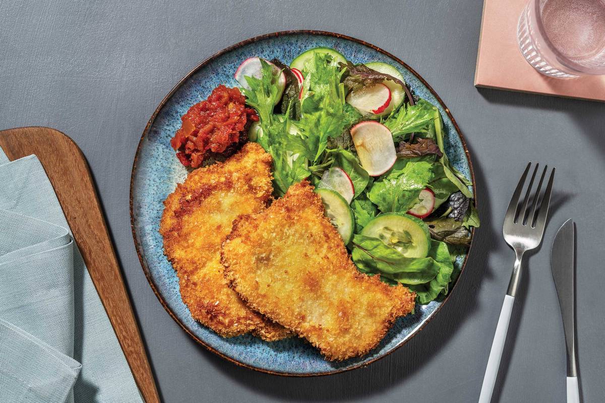 Quick Parmesan Pork Schnitzels