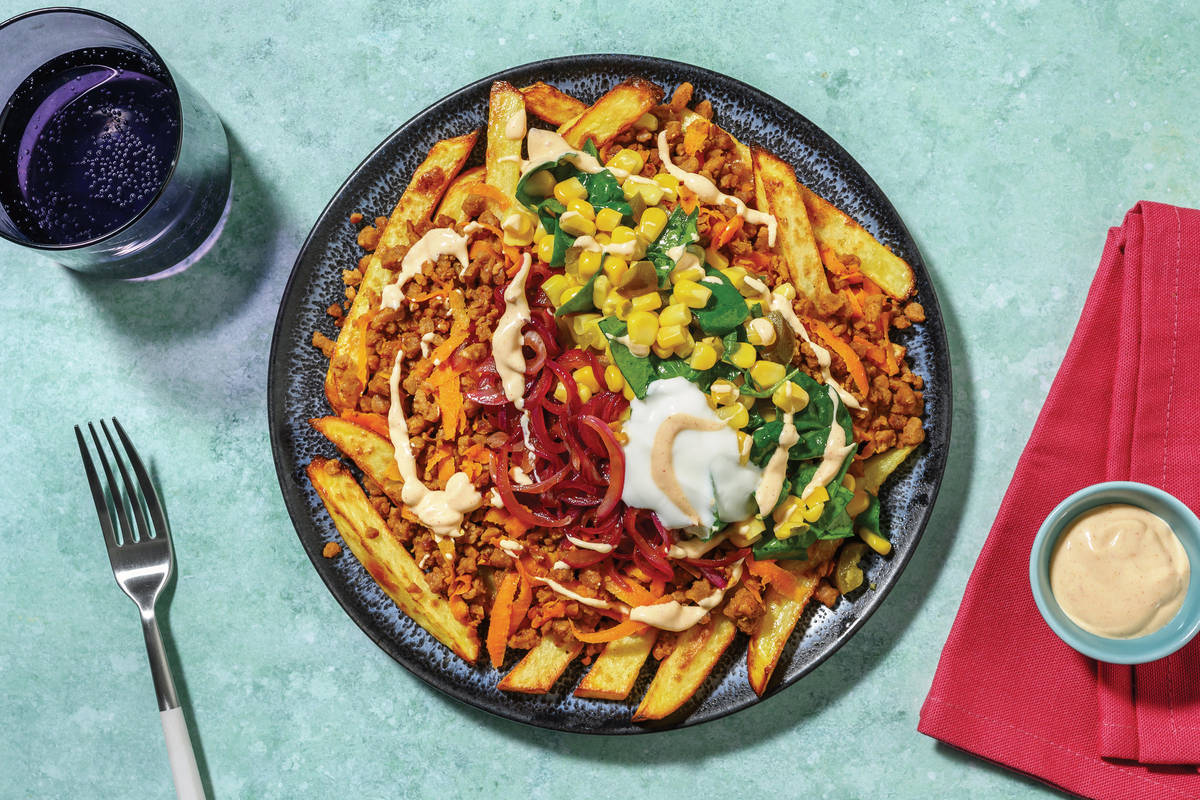 Easy Beef Loaded Fries
