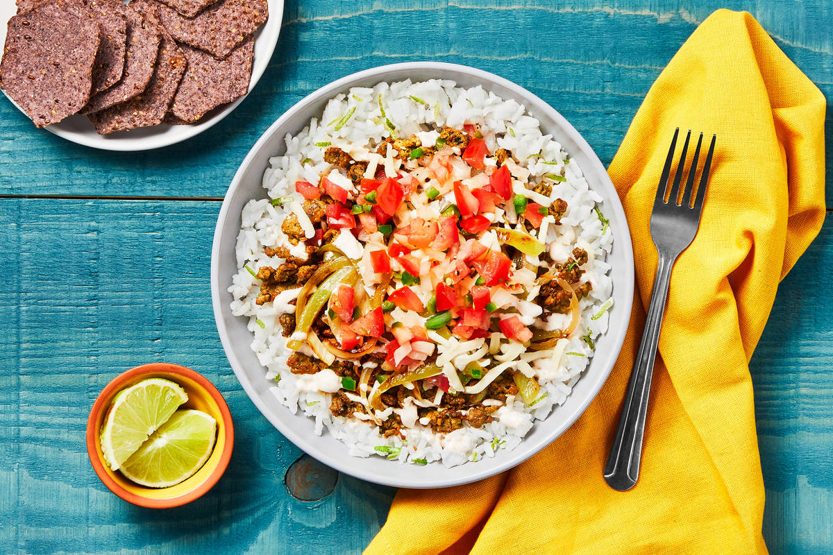 Beef Fajita Bowls