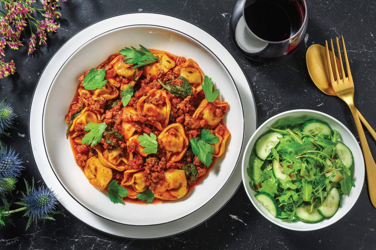 Saucy Beef & Bacon Ragù