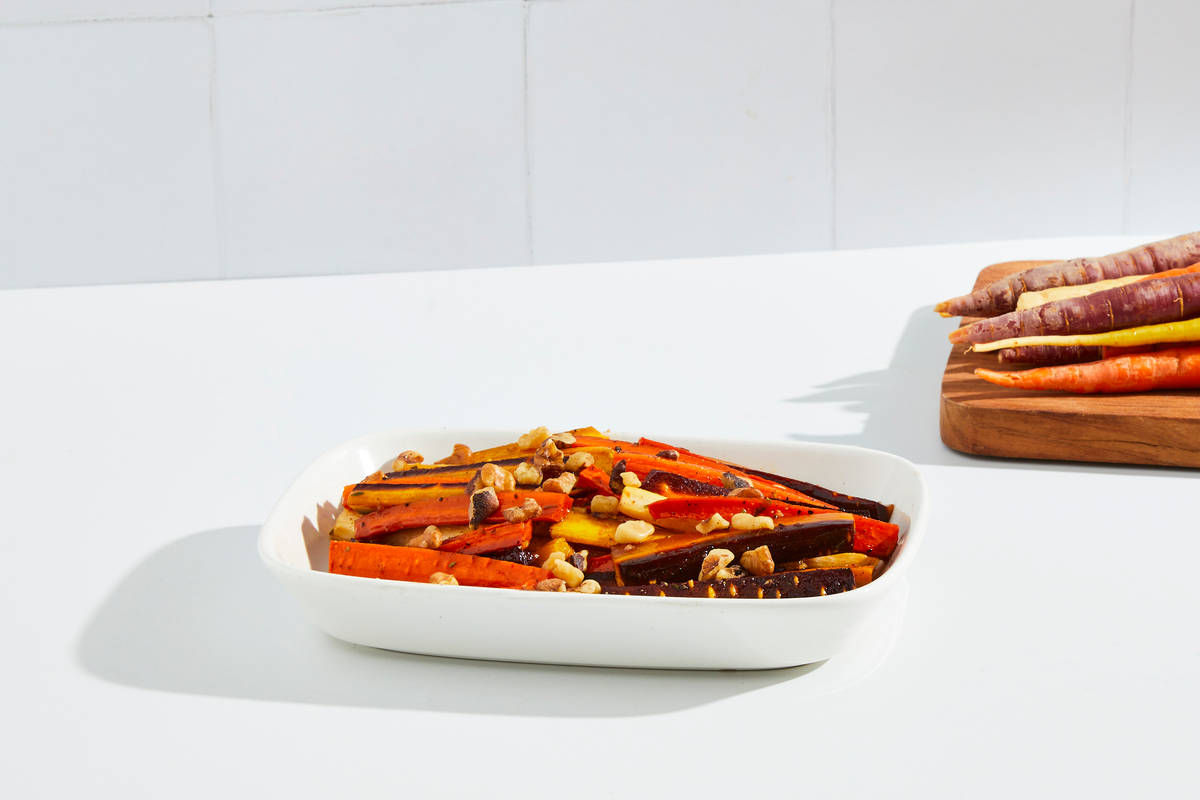 Maple Rainbow Carrots