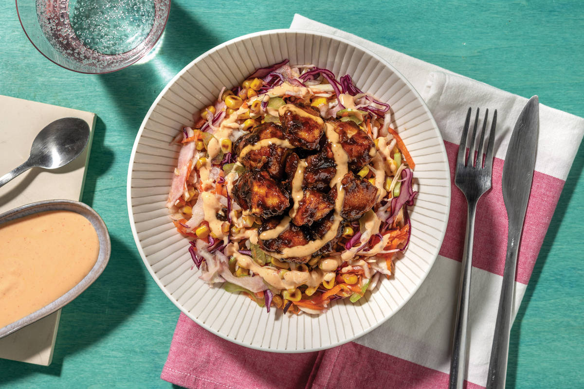 Korean-Style Sticky Chicken