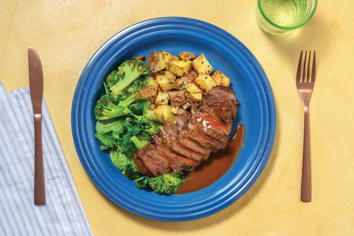 Beef Brisket & Worcestershire Gravy