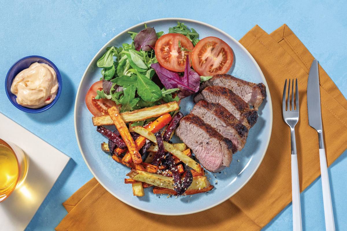 Jerk Barramundi & Salad