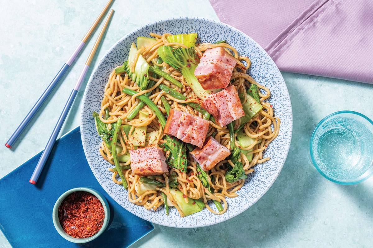 Thai-Style Beef Brisket & Egg Noodles