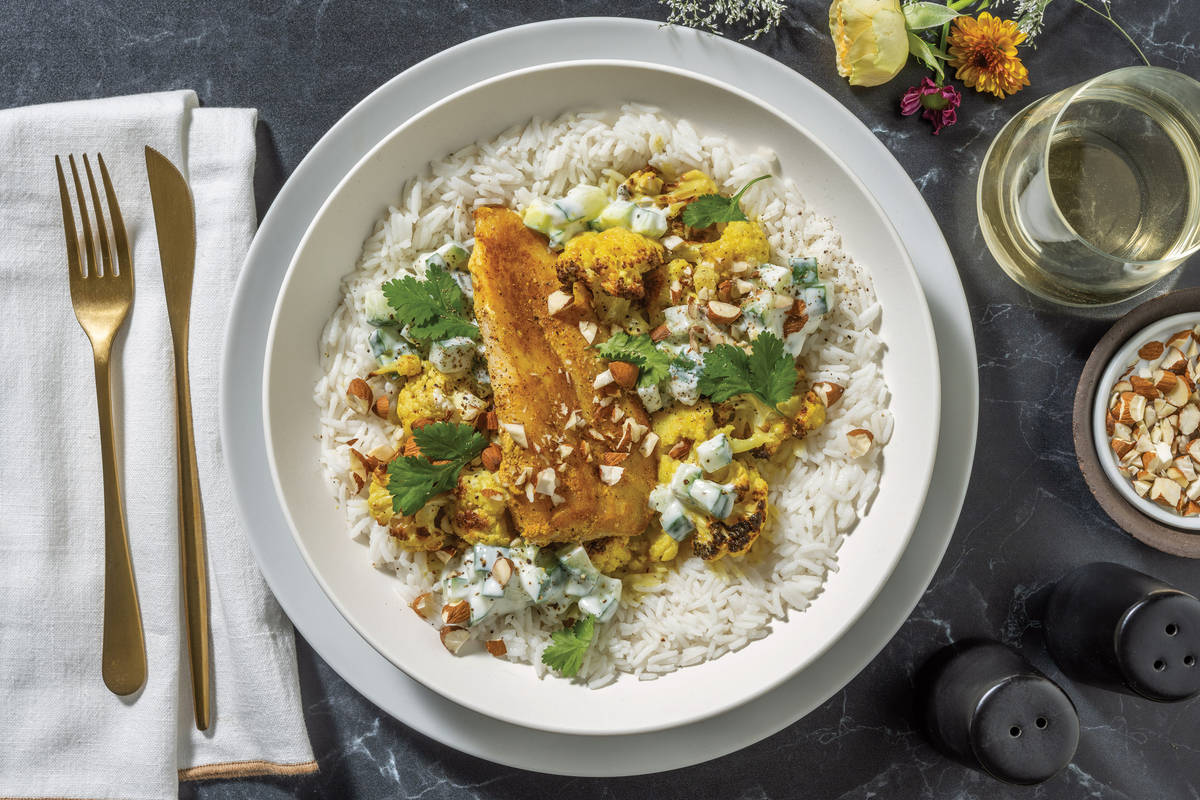 South Indian John Dory & Cauliflower Curry