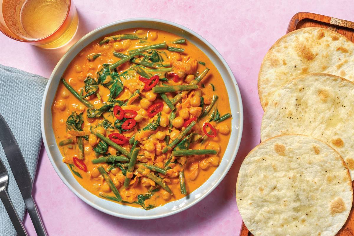 Coconut Pork, Chickpea Curry & Mustard Seeds